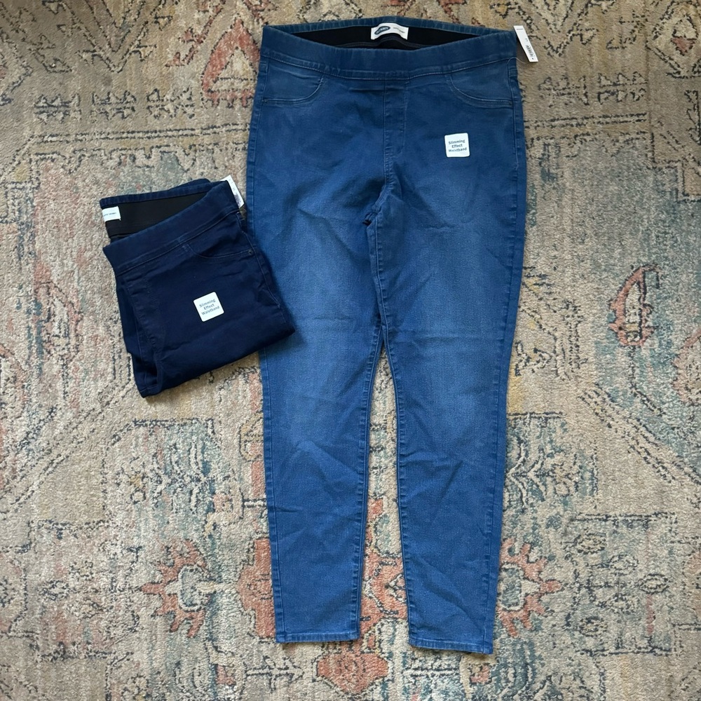 NEW Sz16 Women’s Tall Super Skinny Jeans  Pull-On Stretch Denim New With Tags - Picture 2 of 11